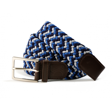 Ceinture "Made in France" Blue Daïquiri