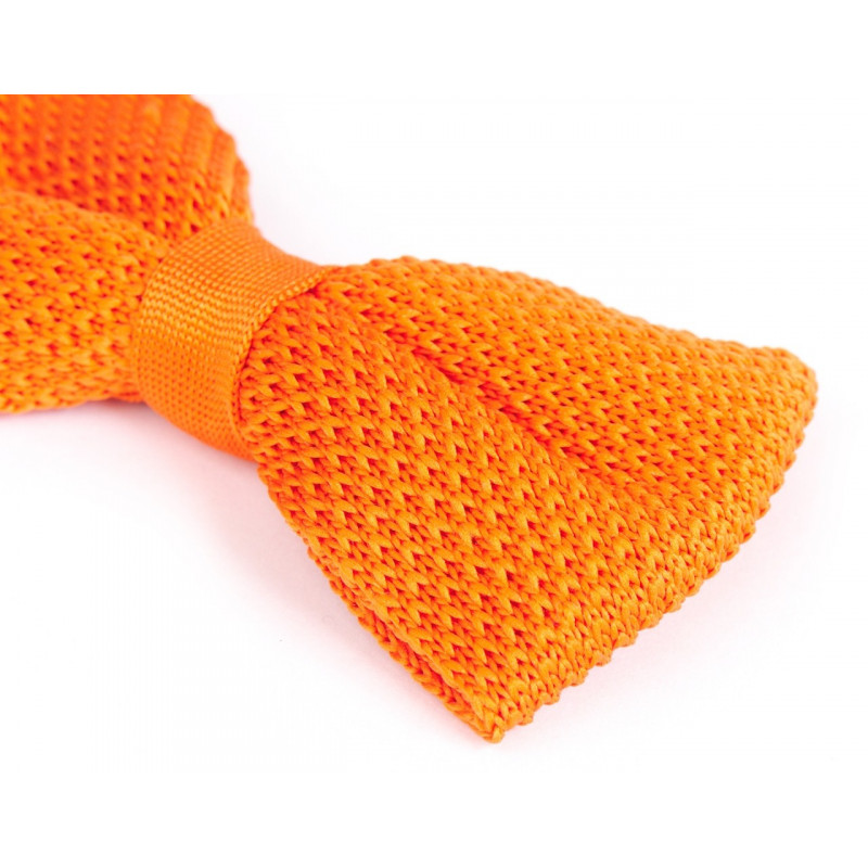 Noeud papillon orange coq, vue 2