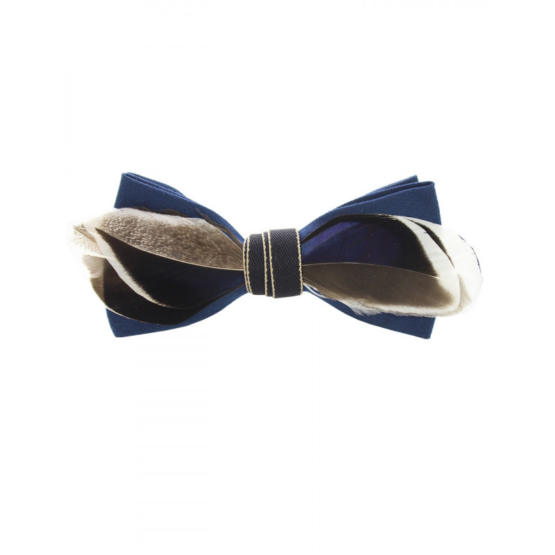 Noeud papillon en plumes : Colvert
